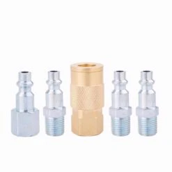 Craftsman Brass/Steel Coupler And Plug 1/4 In. 5 Pc -Stanleys Shop ea49eda1 0179 4873 b7aa f3186e575003