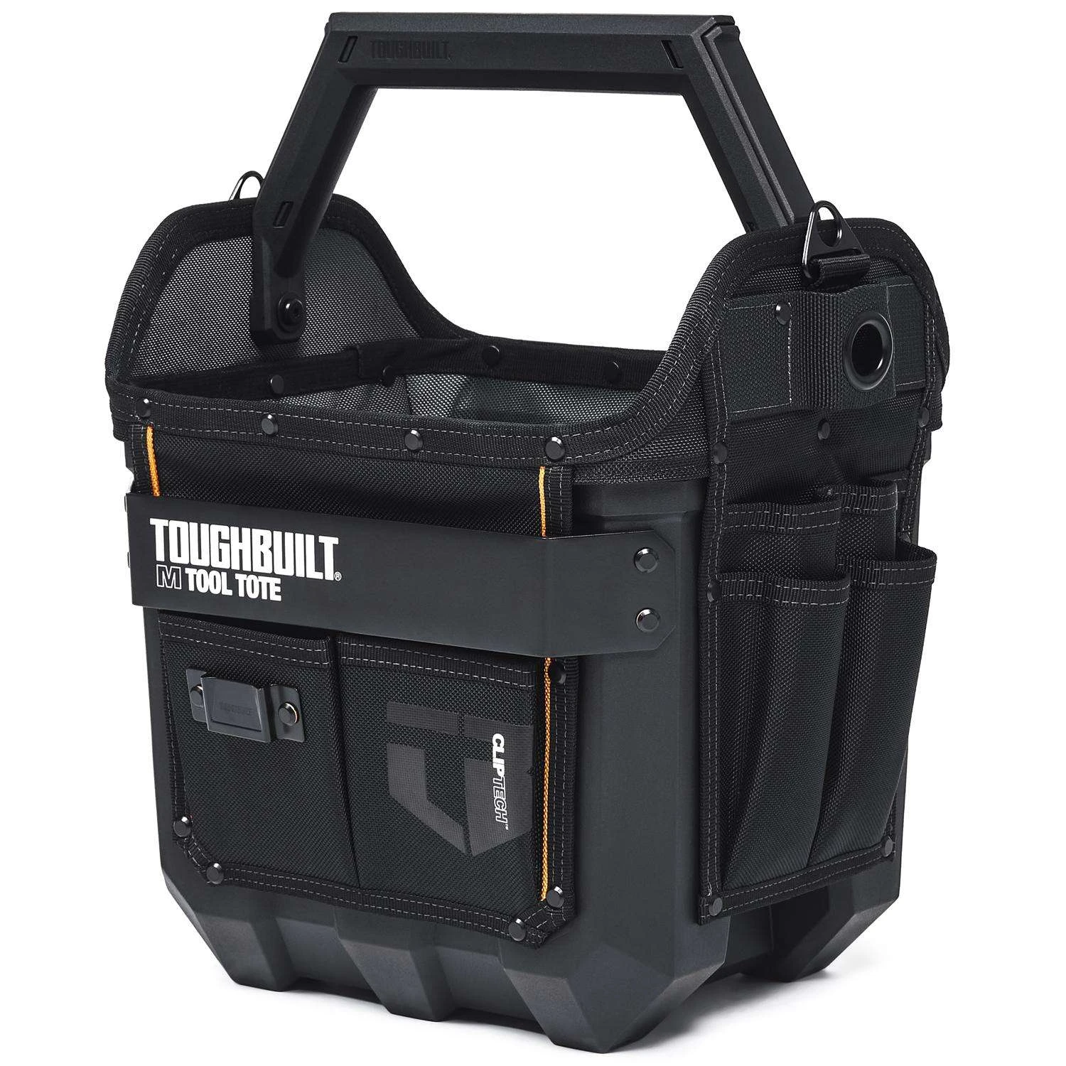ToughBuilt 14.96 In. W X 14.57 In. H Polyester/Polypropylene Tool Tote 30 Pocket Black 1 Pc 9 ToughBuilt 14.96 In. W X 14.57 In. H Polyester/Polypropylene Tool Tote 30 Pocket Black 1 Pc - Image 7