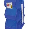 Quantum Storage 8-1/4 In. W X 13-3/4 In. H Stack And Hang Bin Polypropylene 3 Pk Blue 2 Quantum Storage 8-1/4 In. W X 13-3/4 In. H Stack And Hang Bin Polypropylene 3 Pk Blue -Stanleys Shop eee81ac6 0e47 444a bf6d ef91d4d5258e