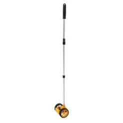 Johnson Structo-Cast 19.50 In. L X 5-1/4 In. W Measuring Wheel Black/Yellow 1 Pc
