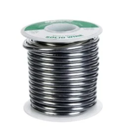 Alpha Fry 16 Oz Solid Wire Solder 0.125 In. D Tin/Lead 50/50 1 Pc