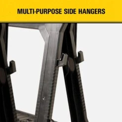 Stanley 33 In. H X 27 In. W X 4 In. D Folding Sawhorse 1000 Lb. Cap. 2 Pc -Stanleys Shop f856ea48 bf4a 43c9 9c88 c1c5b539fbd6