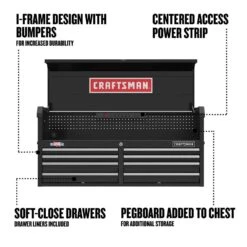 Craftsman S2000 52 In. 8 Drawer Steel Tool Chest 24.7 In. H X 16 In. D -Stanleys Shop fa1510ba 231c 45f1 ad91 69379f7c036f