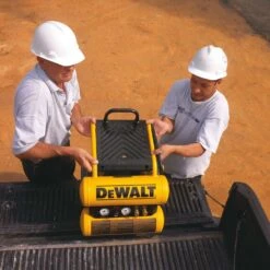 DeWalt 4 Gal Twin Stack Portable Air Compressor 125 Psi 1.1 HP -Stanleys Shop fb14c79e 8429 480c 9dfb d89138c59ada