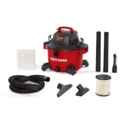 Craftsman 12 Gal Corded Wet/Dry Vacuum 10.5 Amps 120 V 6 HP