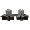 Spring Creek Products 4 In. L X 4 In. W X 3.1 In. H Ball Trans Head Attachment 1000 Lb. Cap. -Stanleys Shop fbd5643a 4e14 478e 9f4b a1aefdf3f630